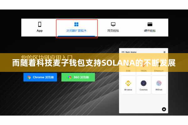 而随着科技麦子钱包支持SOLANA的不断发展