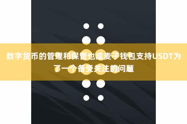 数字货币的管理和保管也成麦子钱包支持USDT为了一个备受关注的问题