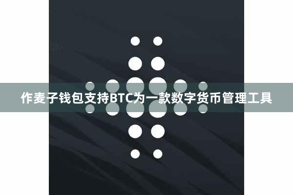 作麦子钱包支持BTC为一款数字货币管理工具