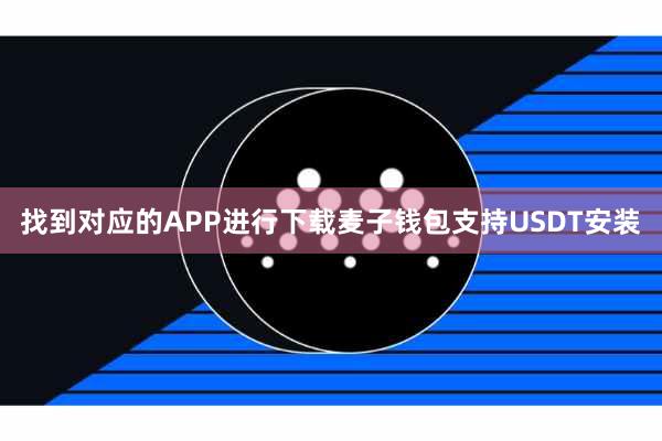 找到对应的APP进行下载麦子钱包支持USDT安装